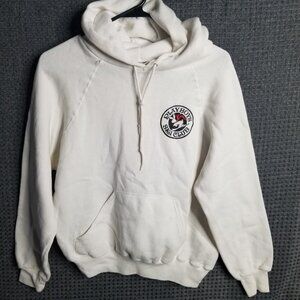Bassett Walker White Hoodie Playboys Ski Club Large (42-44)
